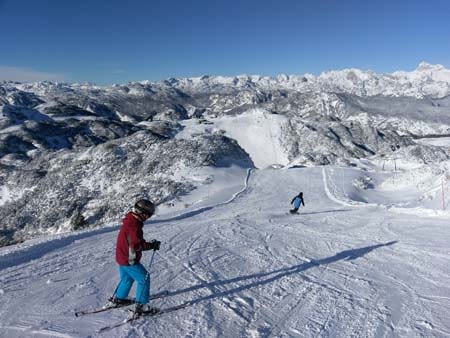 Lake Bled Slovenia Skiing Winter Activities